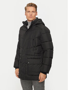 Geox Geox Geacă de iarnă Leitan M4628B T3144 F9000 Negru Regular Fit