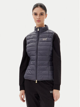 EA7 Emporio Armani EA7 Emporio Armani Sportski prsluk 7W000087 AF12477 U8115 Siva Slim Fit
