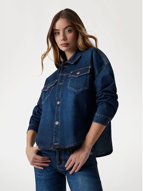Guess Guess Kurtka przejściowa 177627 Niebieski Classic Fit