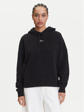 BOSS BOSS Bluză C_Ehoody 50547572 Negru Oversize
