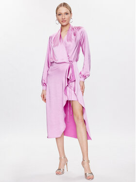 PINKO Pinko Sukienka codzienna 100295 Z345 Fioletowy Regular Fit