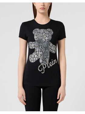 PHILIPP PLEIN PHILIPP PLEIN T-Shirt 31070 Czarny Skin Tight Fit