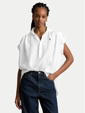 Polo Ralph Lauren Polo Ralph Lauren Ing 211935131001 Fehér Relaxed Fit