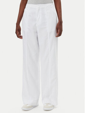 Calvin Klein Jeans Calvin Klein Jeans Riidest püksid J20J225340 Valge Relaxed Fit