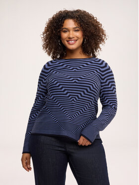 Fiorella Rubino Fiorella Rubino Maglione M447L008714N0Z4 Blu Regular Fit