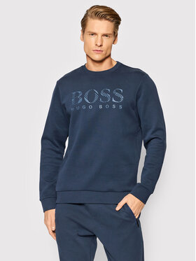 Boss Boss Felpa Salbo Iconic 50463755 Blu scuro Regular Fit