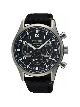 Seiko Seiko Hodinky SSB449P1 Černá