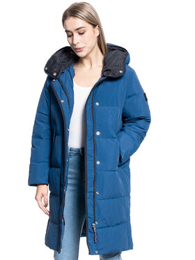 Lee Lee Giacca da donna LONG PUFFER Blu Regular Fit