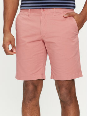 Tommy Hilfiger Tommy Hilfiger Шорти з тканини Brooklyn MW0MW23563 Рожевий Regular Fit