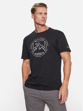 Columbia Columbia Tricou M Rapid Ridge™ Graphic Tee Gri Regular Fit