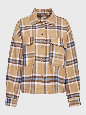 Brixton Brixton Srajca Bowery 01209 Bež Regular Fit