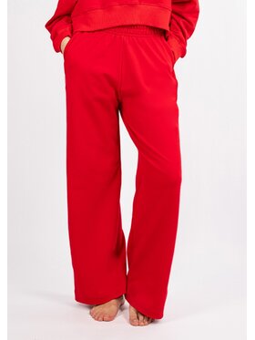 DKaren Sport DKaren Sport Spodnie dresowe DK-K-B23 Czerwony Classic Fit