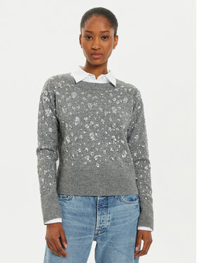 OUI OUI Sweater 89197 1240107 Szürke Relaxed Fit
