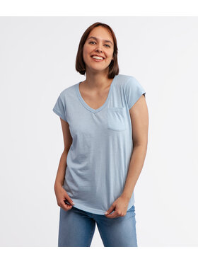 Lee Cooper Lee Cooper T-Shirt OLIVIA Niebieski Regular Fit