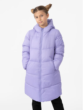 4F 4F Зимова куртка 4FJAW23TDJAF268 Фіолетовий Regular Fit