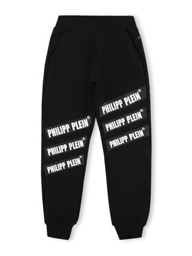 PHILIPP PLEIN PHILIPP PLEIN Teplákové nohavice 30320 Čierna Jogger Fit