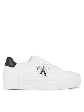 Calvin Klein Jeans Calvin Klein Jeans Superge Bold Vulc Flatform Laceup Lth Wn YW0YW00821 Bela