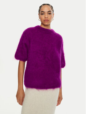 Dixie Dixie Megztinis M277K008A Violetinė Relaxed Fit