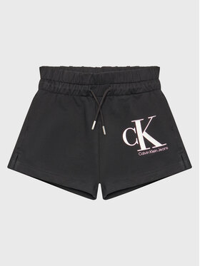 Calvin Klein Jeans Calvin Klein Jeans Szorty sportowe Reveal Monogram IG0IG01981 Czarny Regular Fit