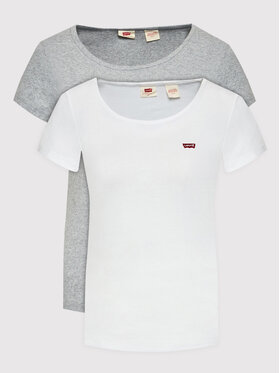 Levi's® Levi's® 2er-Set T-Shirts 74856-0011 Grau Regular Fit