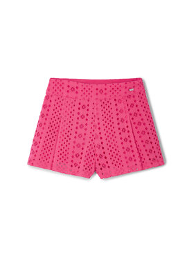 Mayoral Mayoral Pantalon scurți din material 3285 Roșu Regular Fit