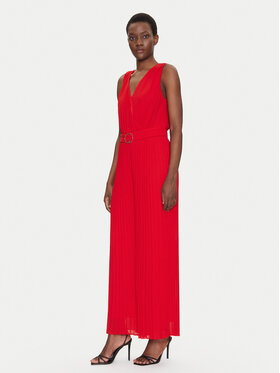 Morgan Morgan Jumpsuit 221-PSAMARA M Rosso Regular Fit