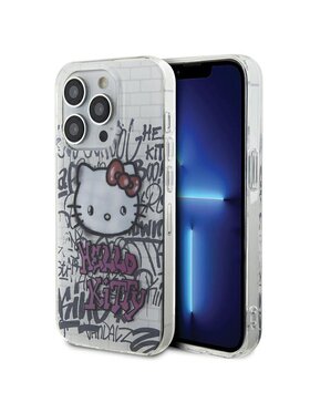 Hello Kitty Hello Kitty Etui na telefon iPhone 15 Pro Max Biały