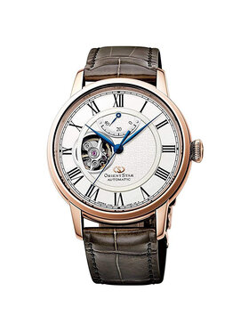 Orient Star Orient Star Zegarek RE-HH0003S00B Brązowy