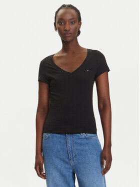 Tommy Jeans Tommy Jeans 2 t-kreklu komplekts DW0DW21367 Melns Slim Fit