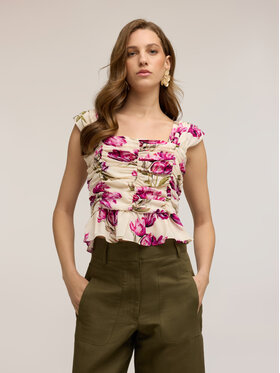 Motivi Motivi Top D084Q000600N001 Rosa Regular Fit