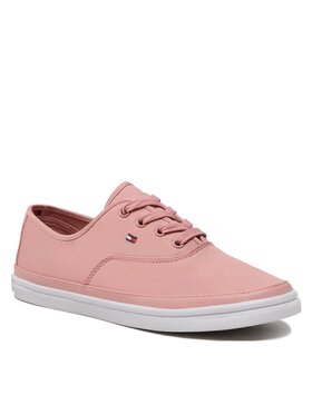 Tommy Hilfiger Tommy Hilfiger Sneakers aus Stoff Essential Kesha Lace Sneaker FW0FW06955 Rosa