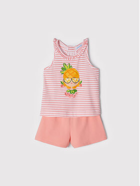 Mayoral Mayoral Set top i hlače 3284 Ružičasta Regular Fit
