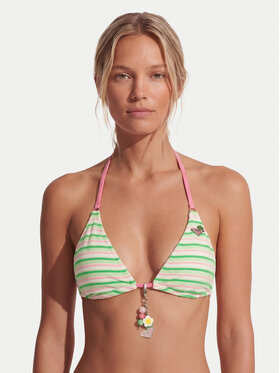Roxy Roxy Góra od bikini Tiki Tri ERJX305732 Zielony