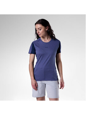 Rossignol Rossignol Koszulka techniczna W Hiking Tee Granatowy Regular Fit