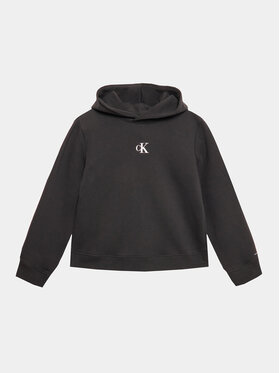 Calvin Klein Jeans Calvin Klein Jeans Світшот IG0IG02139 Чорний Boxy Fit
