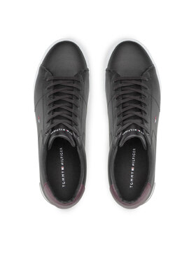 Tommy Hilfiger Superge Essential Leather Detail Vulc FM0FM04047 Črna