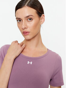 Under Armour T-shirt Ua Train Seamless Ss 1379149 Ljubičasta Fitted Fit