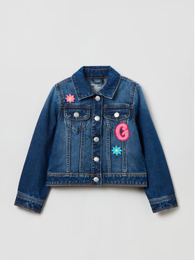 OVS OVS Kurtka jeansowa 1681391 Granatowy Regular Fit