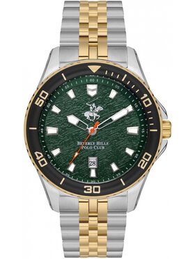 Beverly Hills Polo Club Beverly Hills Polo Club Zegarek BP3559X.270 Zielony