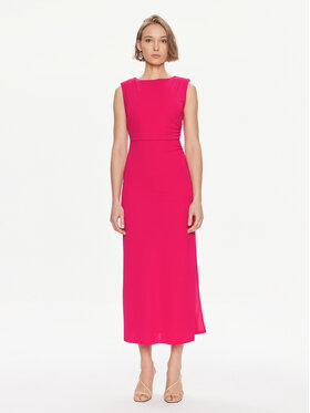 TWINSET TWINSET Sukienka koktajlowa 241TE2057 Różowy Regular Fit
