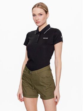 Regatta Regatta Polo Maverick RWT210 Czarny Regular Fit