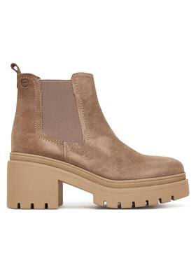 Tamaris Tamaris Kotníková obuv s elastickým prvkem 1-25459-41 Hnědá