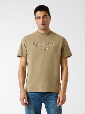 Guess Guess T-Shirt 180689 Béžová Classic Fit