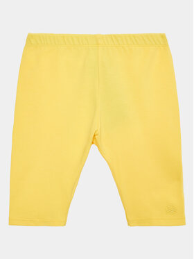 United Colors Of Benetton United Colors Of Benetton Legginsy 3MT1GF01M Żółty Slim Fit