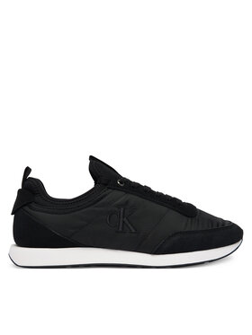 Calvin Klein Jeans Calvin Klein Jeans Sneakers Retro Runner Sock Laceup Mix YM0YM01414 Negru