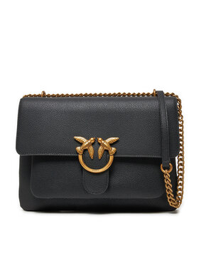 PINKO PINKO Handtasche Love One Soft Big AI 24-25 PLTT 104527 A29Q Schwarz