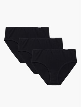 Atlantic Atlantic Figi klasyczne flat elastic classic Czarny