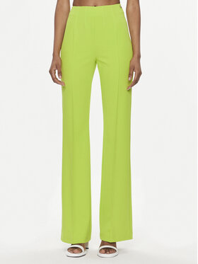 Liu Jo Liu Jo Pantaloni din material CA4137 J1930 Verde Flare Fit