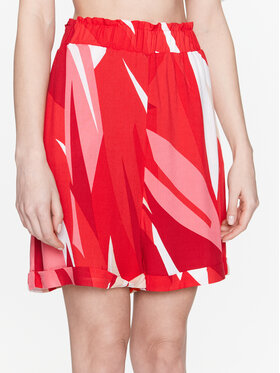 LTB LTB Riidest šortsid Zegere 41007 25014 Punane Regular Fit