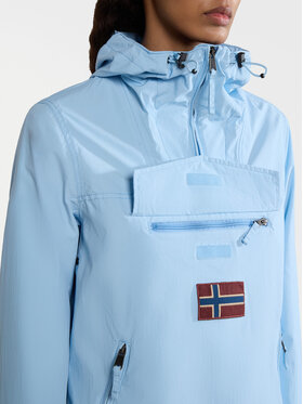 Napapijri Anorak Jakna Rainforest NP0A4G7F Svijetloplava Regular Fit